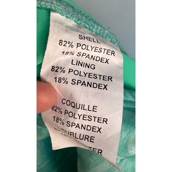 Ramy Brook Swimsuit One Piece Cut Out Medium Green NWT - Picture 8 of 8